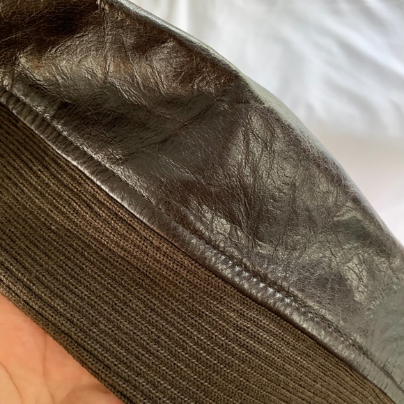 Brown Leather Jacket - Picture 4 of 7